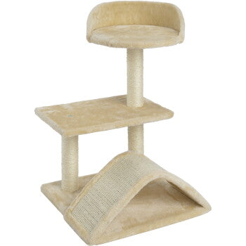 FIT+FUN Arbre à chat beige - image 1