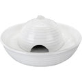 Trixie Fontaine à boire Vital Flow Mini, céramique, 0,8 l/ø 24×10 cm, blanc - image 1