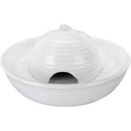Trixie Fontaine à boire Vital Flow Mini, céramique, 0,8 l/ø 24×10 cm, blanc - image 1