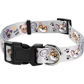 FIT+FUN Kit collier + laisse gris clair S - image 2