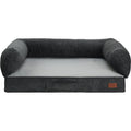 more LIFESTYLEPETS Couchage à Mémoire de Forme Chien Canapé Ortho Supreme Gris M - image 1