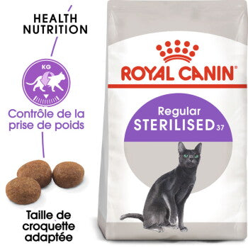ROYAL CANIN Stérilisé 37 Croquettes Chat 10 kg - image 1