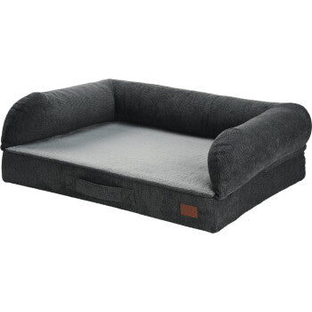 more LIFESTYLEPETS Couchage à Mémoire de Forme Chien Canapé Ortho Supreme Gris M - image 2